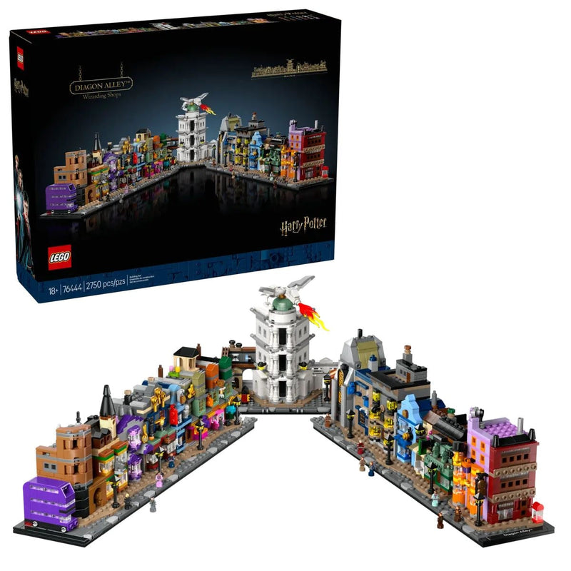 Diagon Alley Wizarding Shops - 76444, 2750-pcs, Ages 18+ D6525