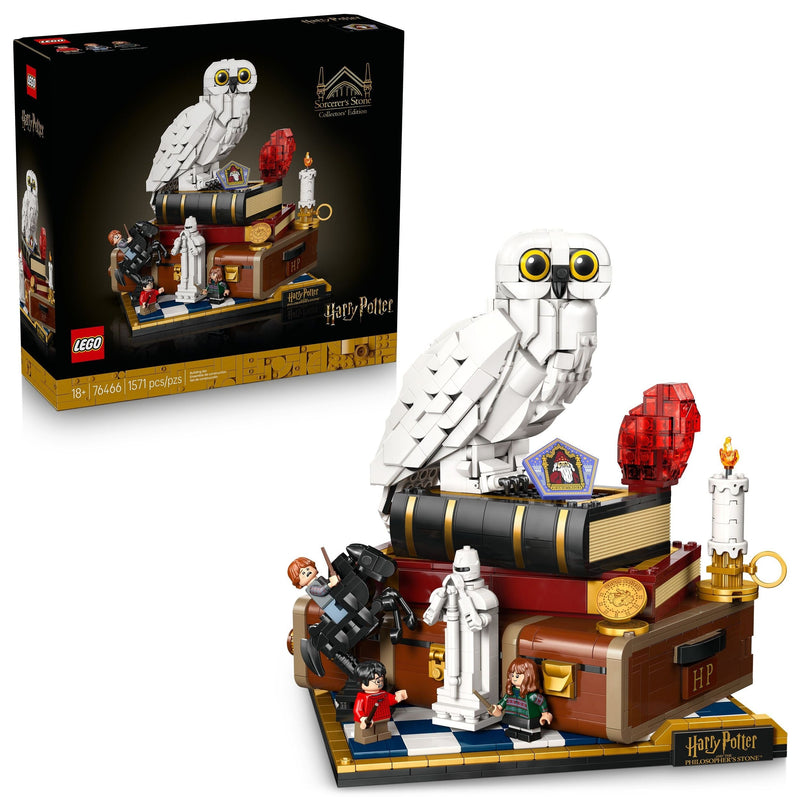 Sorcerer's Stone – Collectors' Edition Toy Building Set - 76466, 1571-pcs, Ages 18+ C5557
