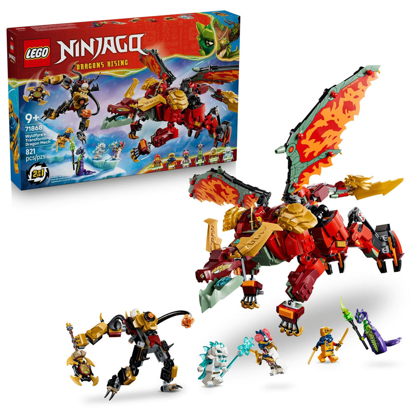 Wyldfyre's Transforming Dragon Mech 71868 G1600