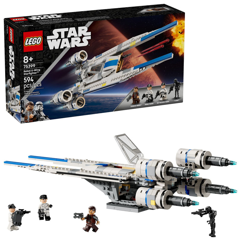 Rebel U-Wing Starfighter - 75399, 594-pcs, Ages 8+ O8183