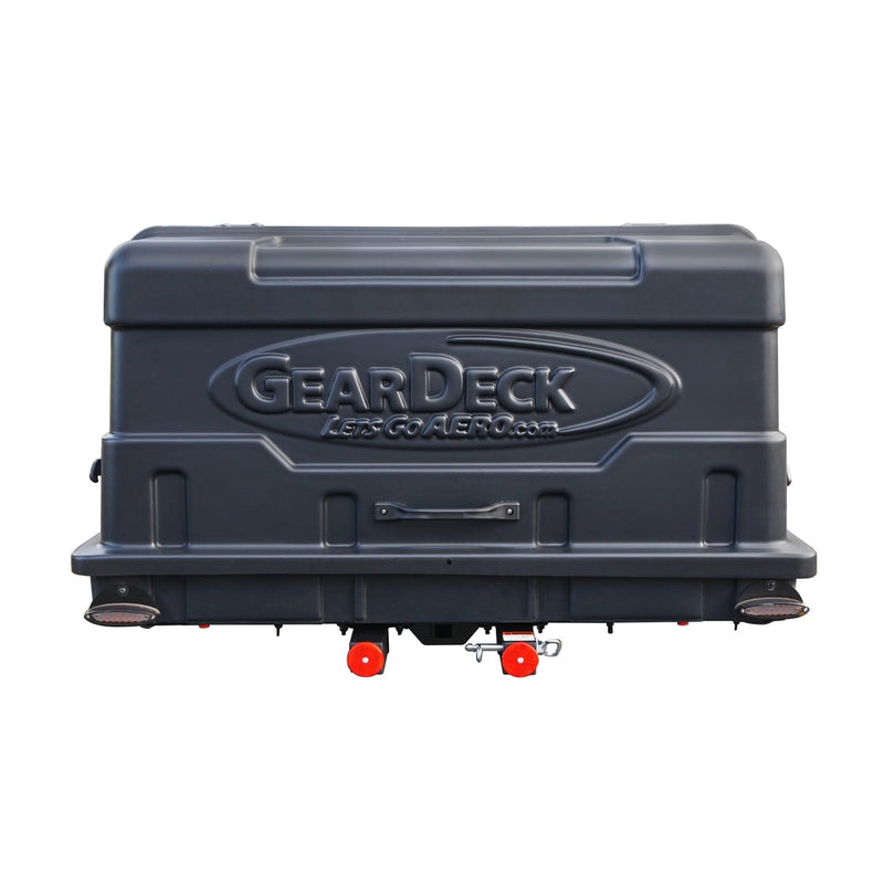 GearDeck Slideout Cargo Carrier with LED, Black, 17-cu.ft P7174