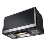 LG 2.0 cu. ft. Smudge Resistant Stainless Steel Over-the-Range Microwave with EasyClean and WideView Window