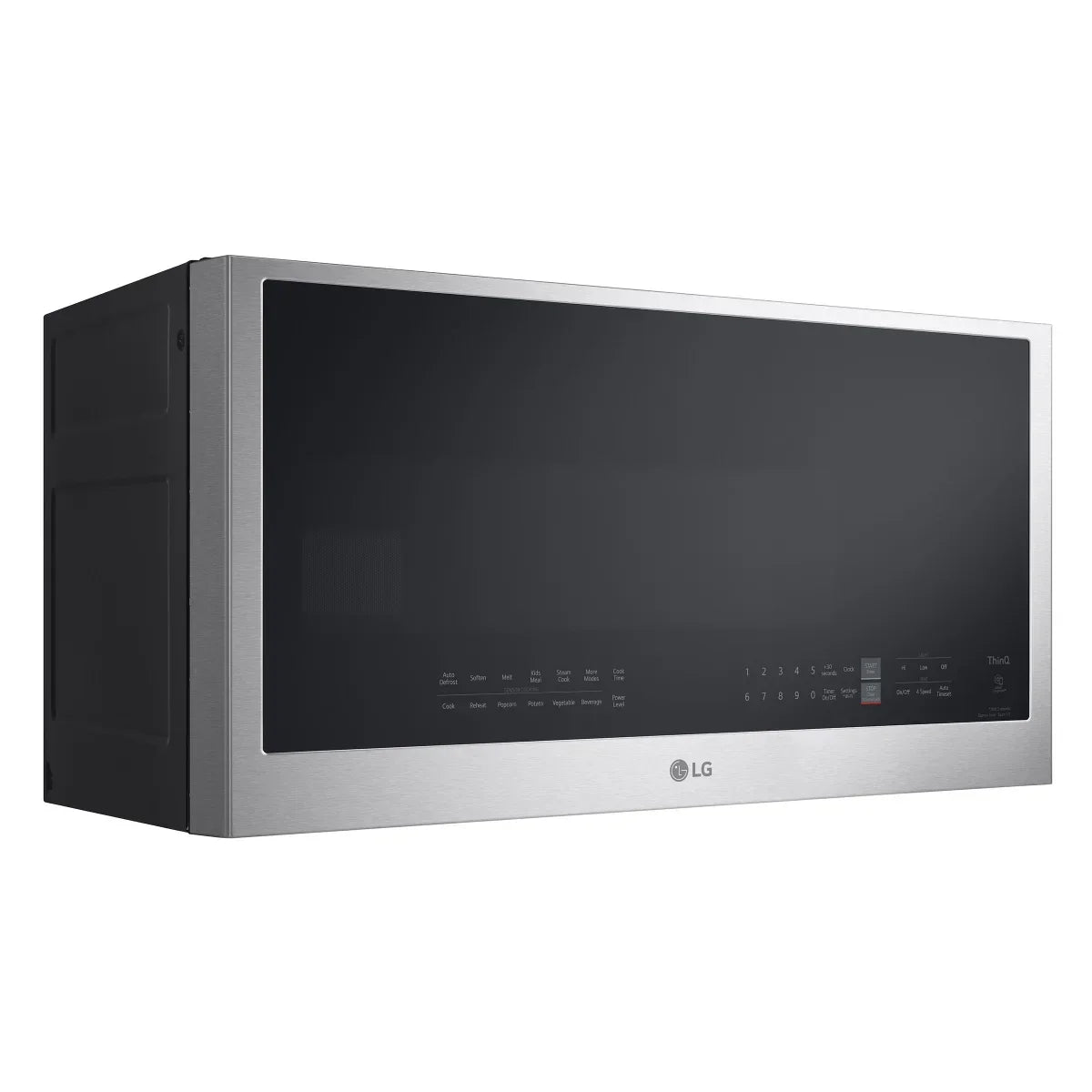 LG 30 in. 22 cu. ft. Smudge-Resistant Stainless Steel Two-Door Bottom Freezer Drawer Refrigerator with Smart Inverter Compressor
