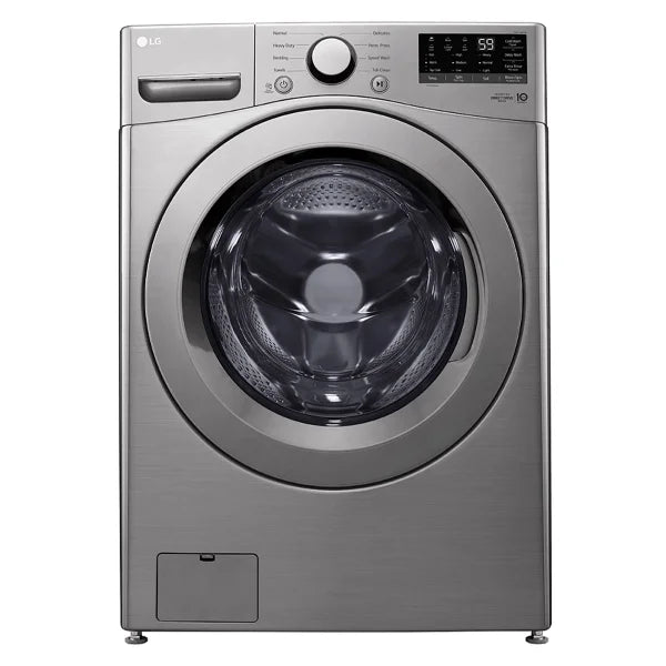 LG 5.2 cu. ft. Graphite Steel Ultra Large Capacity Front Load Washer with 6Motion Technology Y3376