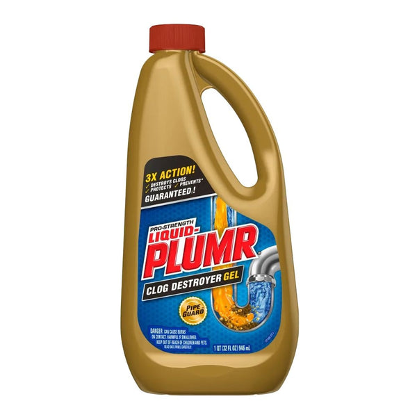 Pro Strength Kitchen Clog Destroyer Gel, Lemon Scent, 946-mL M2090