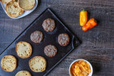 Seasoned Cast-Iron Griddle, 16.8-in