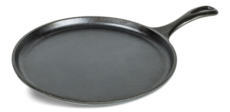Seasoned Cast-Iron Griddle with Raised Edges, 10.5-in A3948