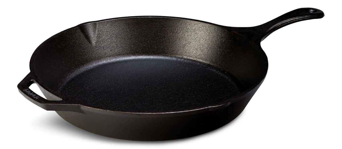 Seasoned Cast-Iron Skillet, 13.3-in