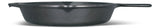 Seasoned Cast-Iron Skillet, Black, 12-in