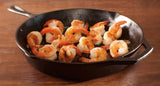 Seasoned Cast-Iron Skillet, Black, 12-in