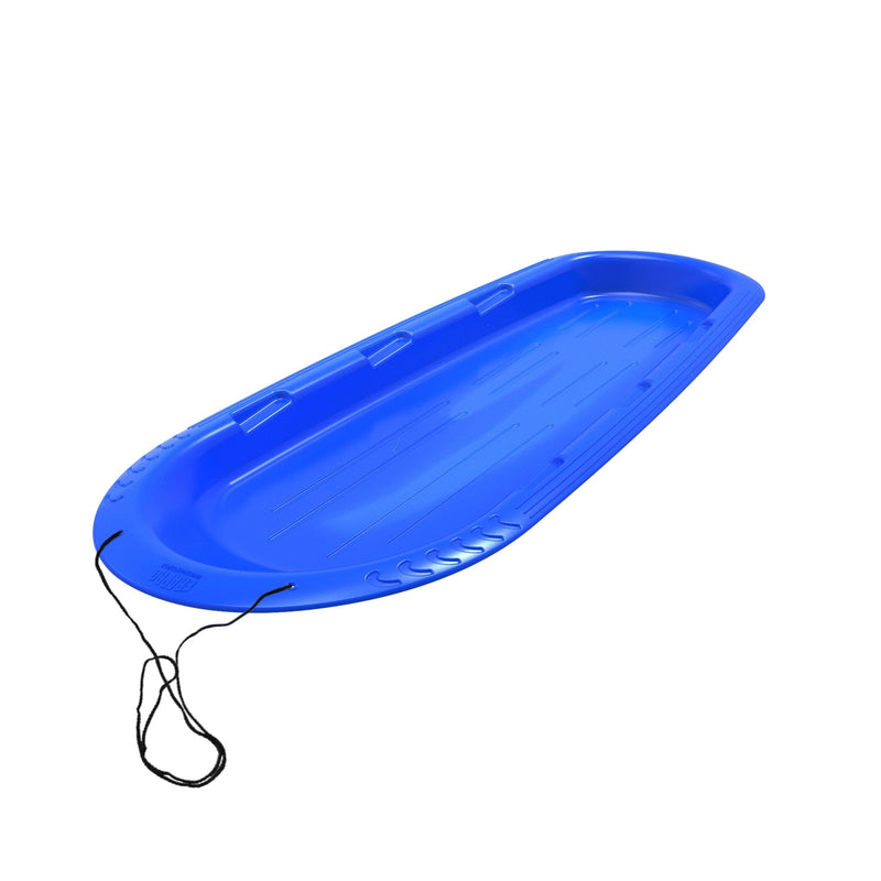 Manitou Kids' Large 3-Person Lightweight Plastic Winter Snow Sled/Toboggan C3525