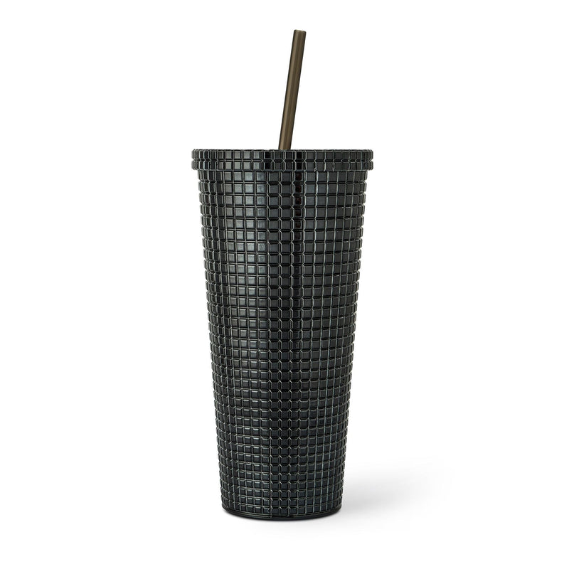 710-mL BPA-Free Iridescent Studded Textured Tumbler E9083