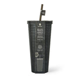 710-mL BPA-Free Iridescent Studded Textured Tumbler