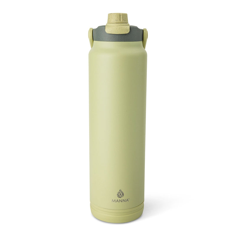 Avalon Eco Stainless Steel Insulated Bottle, 40-oz, Moss, with Handle V9802