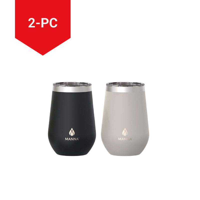 Insulated Stainless Steel Tumbler, 12-oz, 2-pk, with Lid R6770