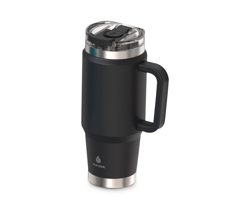 WFH Stainless Steel Insulated Travel Mug with Dual-Function Lid, 32-oz R6113
