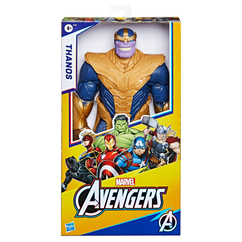 Titan Hero Series Blast Gear Deluxe Thanos Action Figure, 12-in Toy O7596