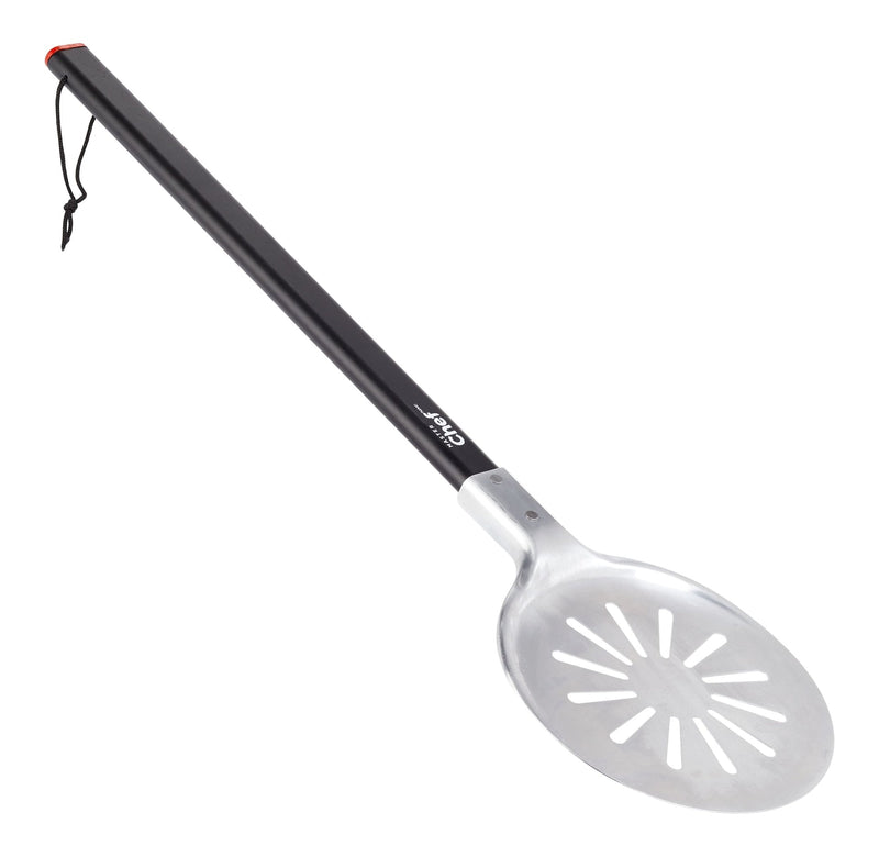 Aluminum Pizza Turning Peel with Ergonomic Grip, Black N1697