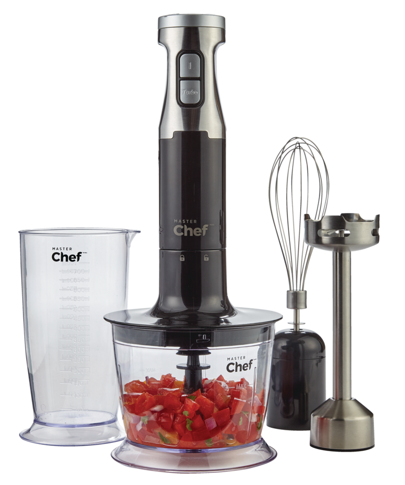 Corded Hand Blender with Whisk, Stainless Steel, Black J9275