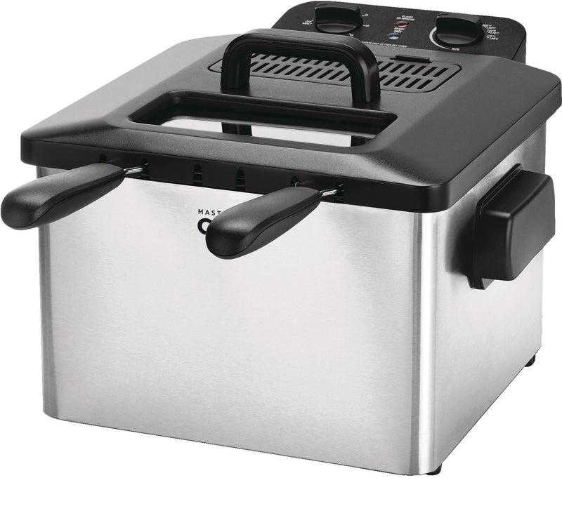 Deep Fryer with 2 Basket Capacity, Stainless Steel, 4.5-L M9509