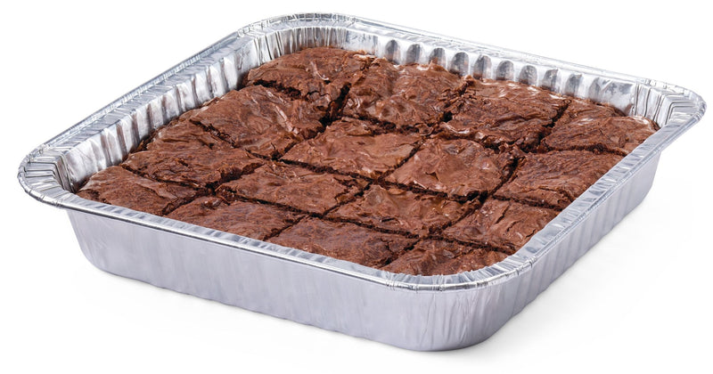 Disposable Square Cake Pan with Lid, 9-in, 3-pk E2825