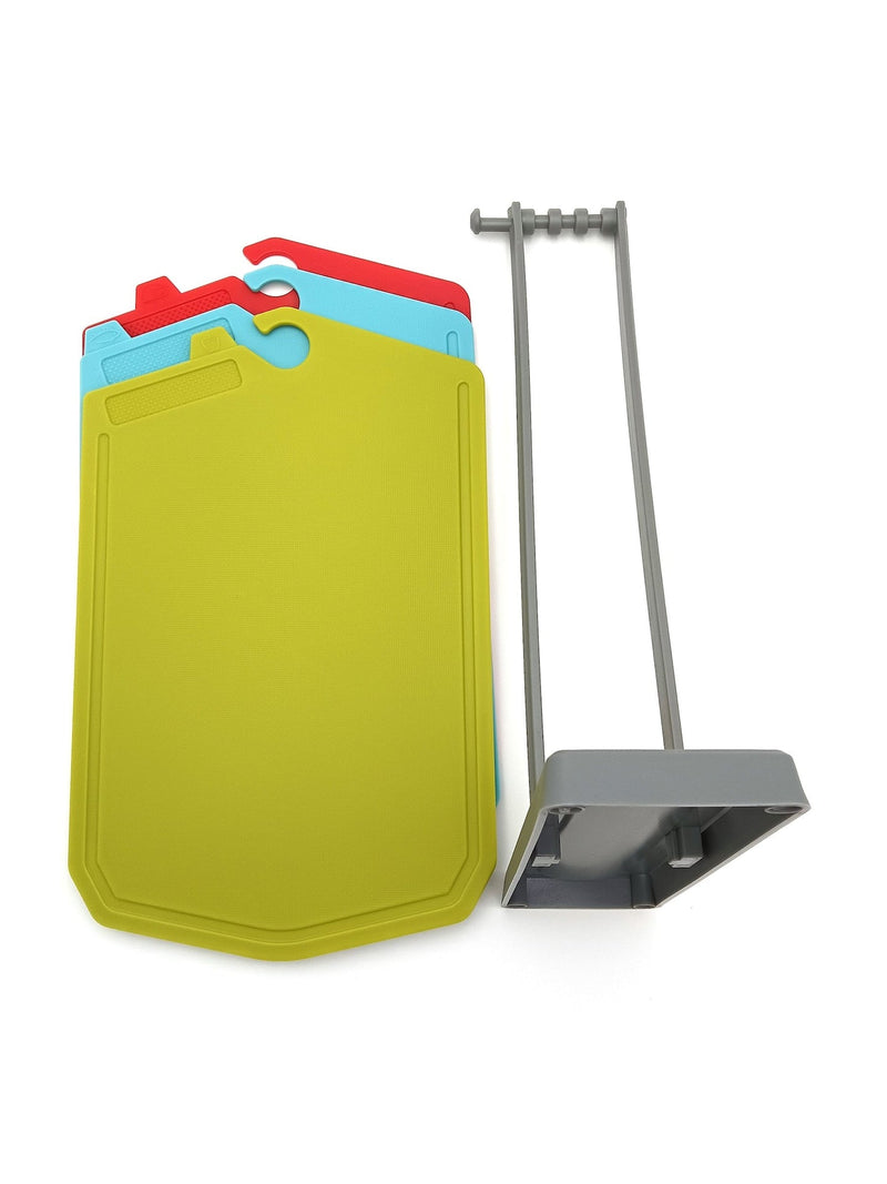 Heat-Resistant Cutting Boards with Stand, 3-pc U4160