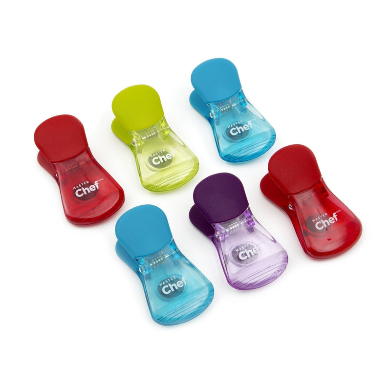 Plastic Bag Clips Set, 6-pk O5898