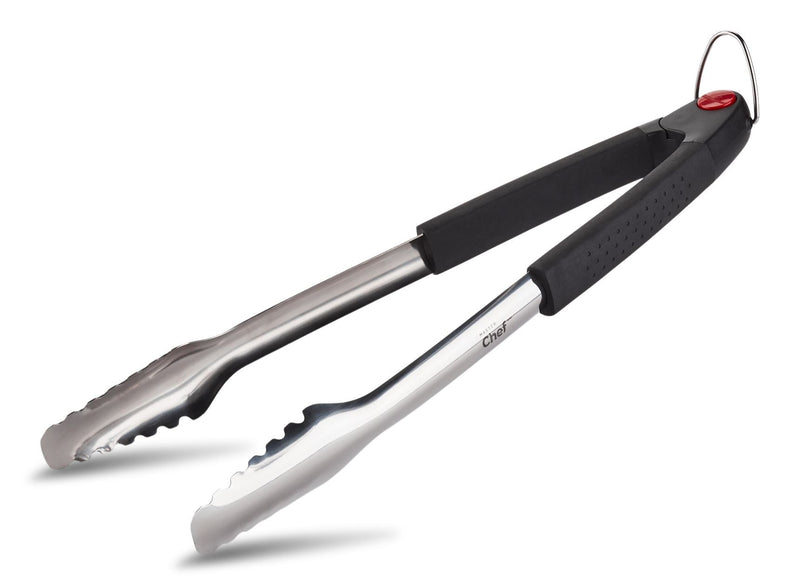 Stainless Steel BBQ Grill Tong with Hook J9872