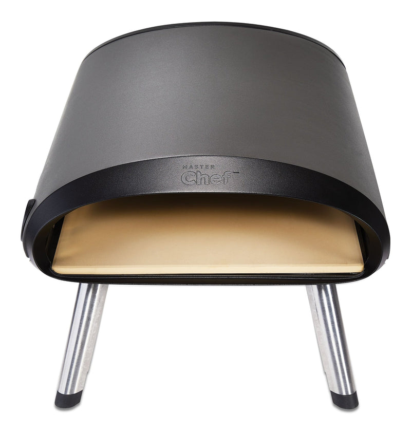 Tabletop Propane Gas Outdoor Pizza Oven with Cover, 12-in J6557