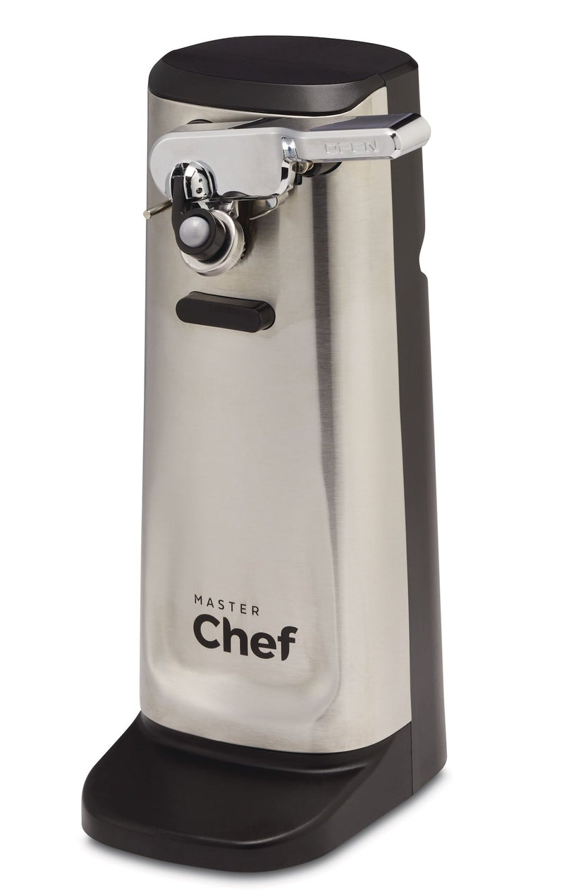 Tall Electric Stainless Steel Can Opener, Black Q9431
