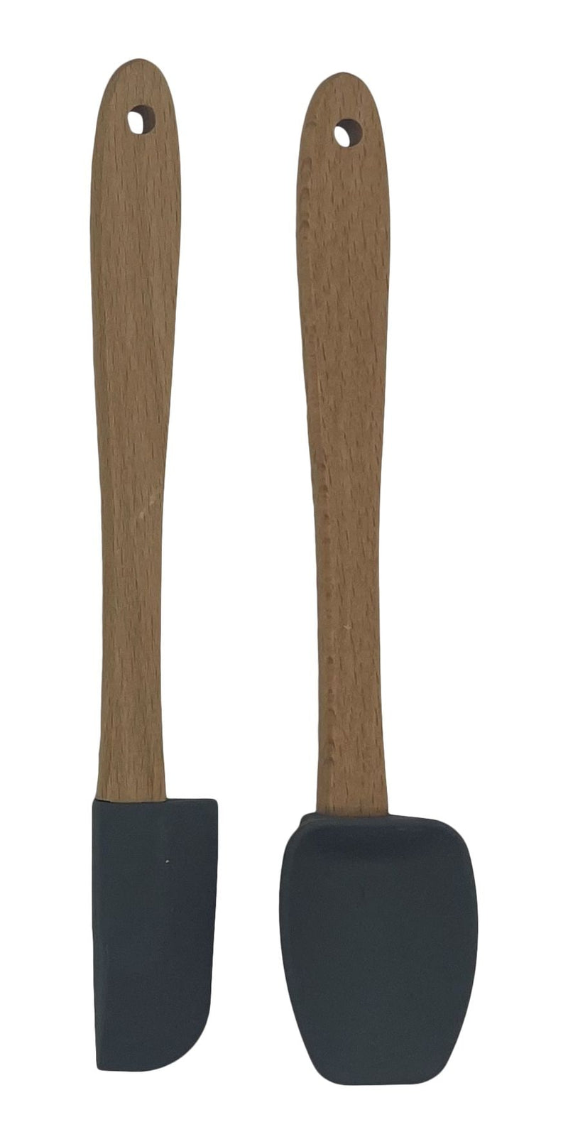 Beechwood S2 Mini Kitchen Spatulas, Grey H3192