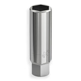 3/8-in Drive Spark Plug Socket, CRV, Nickel-Chrome Plating, 9/16-in