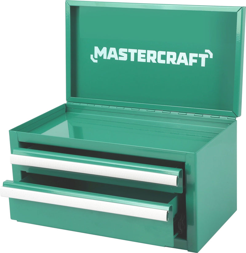 Mini Toolbox with 2 Drawers, Emerald V5110