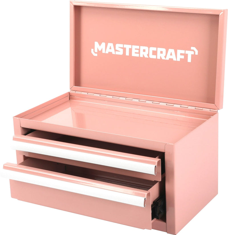 Mini Toolbox with 2 Drawers, Peach L4512