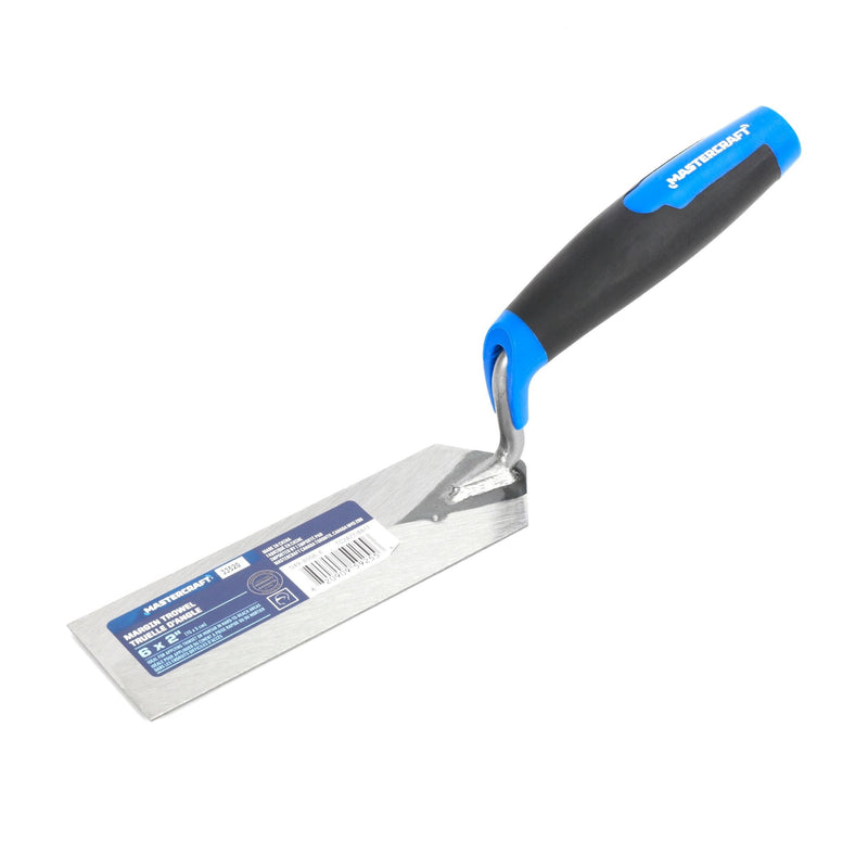 Tempered Steel Flat & Margin Trowel For Masonry & Concrete Work, 2 x 6-in E4910
