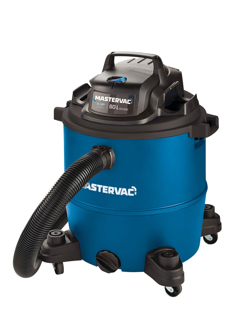 Mastervac VOC1610PF 5.0 Peak HP Wet/Dry Shop Vacuum, 60-L B1711