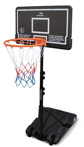 4-in-1 Jr Portable Adjustable Basketball Backboard System with Wheels I1031