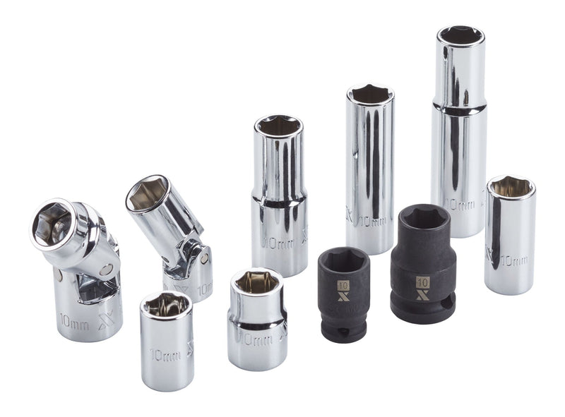 10-mm Socket Rail, 10-pc S0262