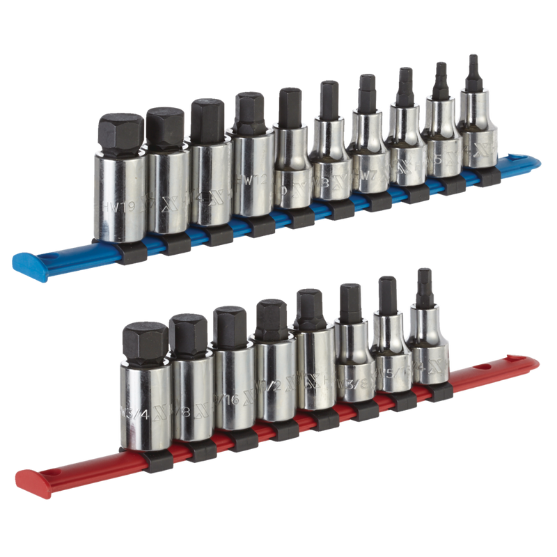 1/2-in Drive Hex Bit Socket Set, 18-pc K9836