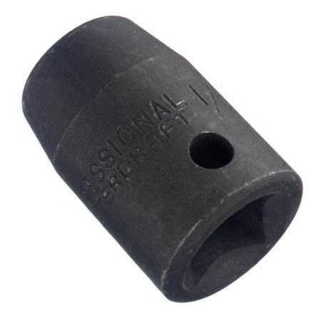 1/2-in Drive Impact Sockets, Assorted Sizes, SAE/Metric, CRMO W0534