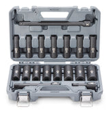 1/2-in Drive Professional Grade Impact Sockets Set, 18-pc, Metric