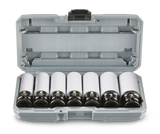 1/2-in Drive Wheel Protector Deep Impact Socket Set, 7-pc