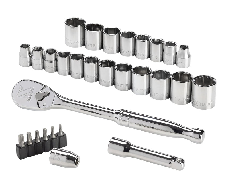 29 Piece 3/8" Drive Metric Socket Set F4349