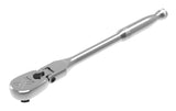 3/8-in Drive 90-Tooth Flex Ratchet, CRV, Chrome Plating, 11-in