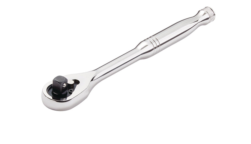 3/8-in Drive 90-Tooth Ratchet, CRV, Nickel-Chrome Plating, 8-in O8900