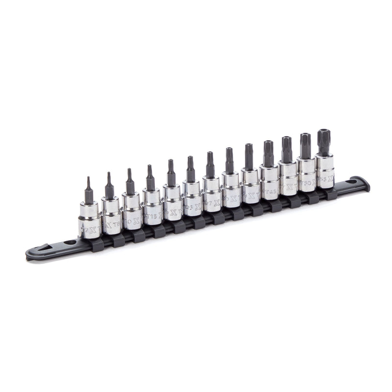 3/8-in Drive Tamper Proof Star-drive Bit Socket Set, Heat-Treated, 13-pc G2436