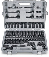 Professional Grade Impact Socket Set, 150-pc, SAE / Metric, CRMO