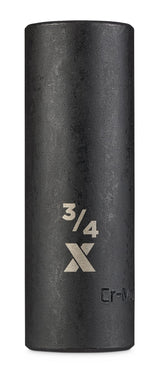 Professional Grade Impact Socket Set, 150-pc, SAE / Metric, CRMO