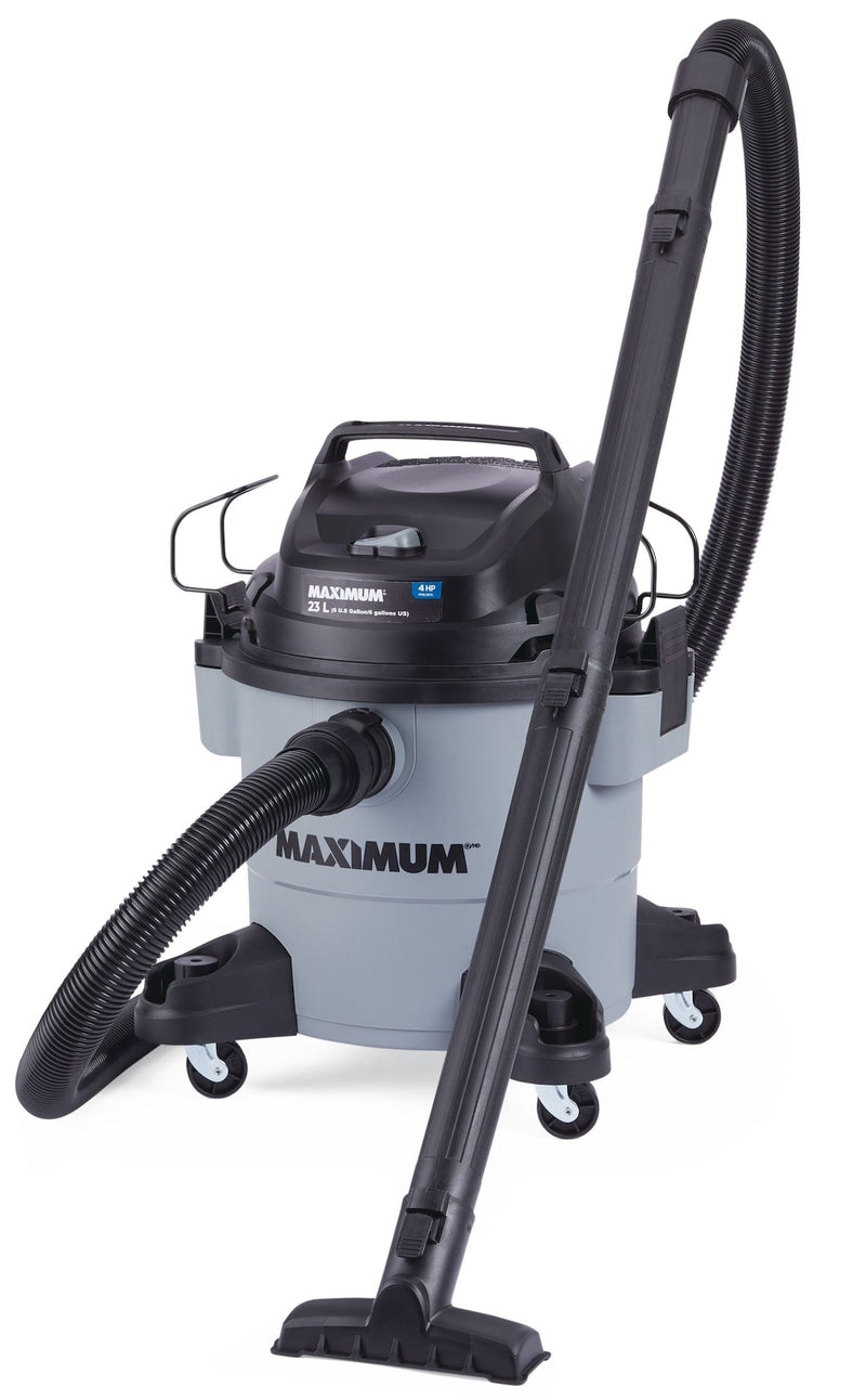 VJF608PF 4 Peak HP Wet/Dry Shop Vacuum with Hose & Accessories, 22-L J8275