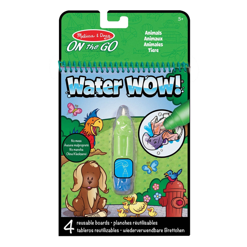 On the Go Water Wow! Reusable Water-Reveal Activity Pad - Animals G1399